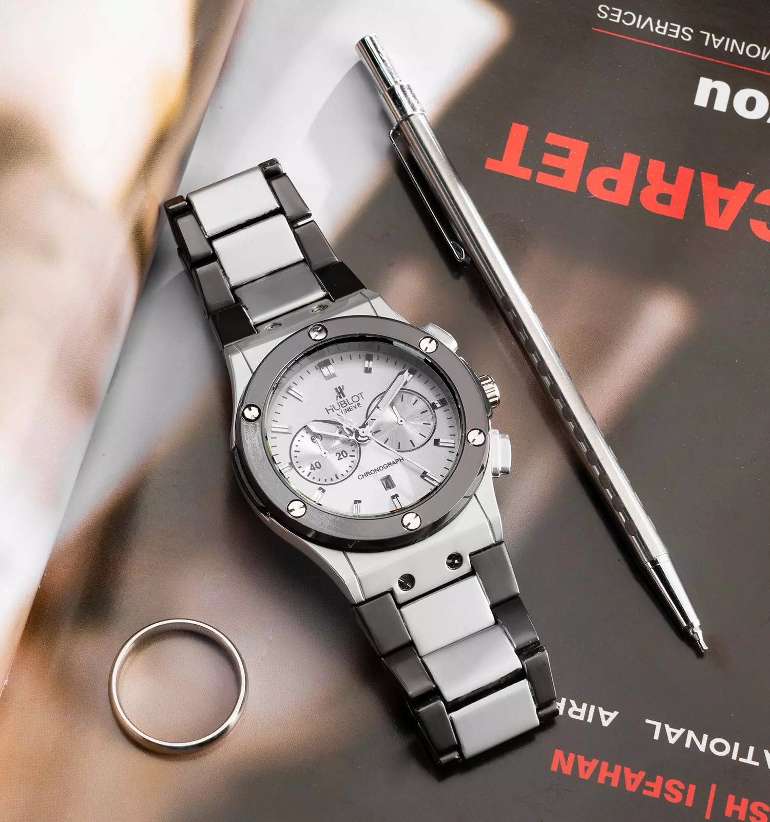 Hublot men wristwatch chizitobekhar 0 ساعت مچی مردانه Hublot | چیزیتوبخر