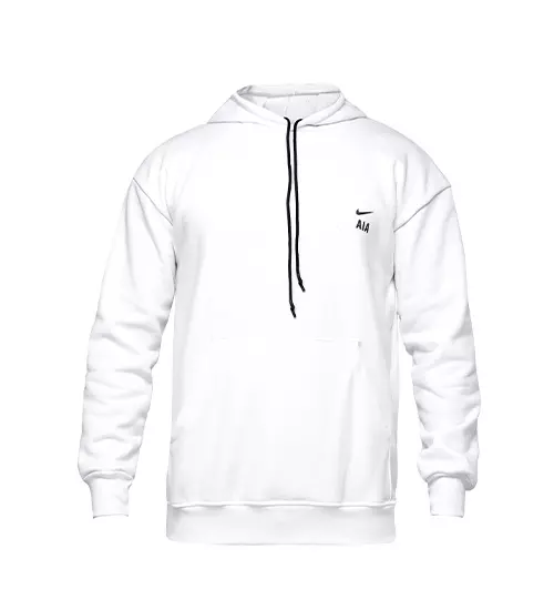 هودی مردانه کلاه دار سفید ساده Nike | چیزیتو بخر