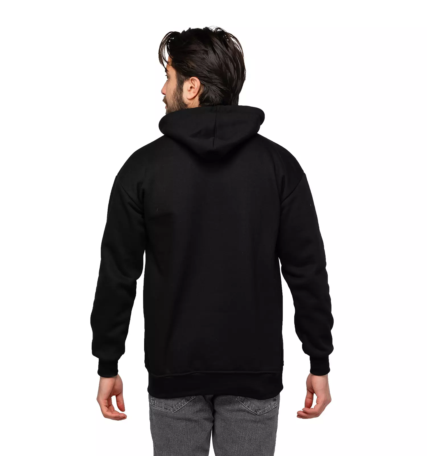 Nike simple black hoodie for men chizitobekhar 1 هودی مردانه کلاه دار مشکی ساده Nike | چیزیتو بخر