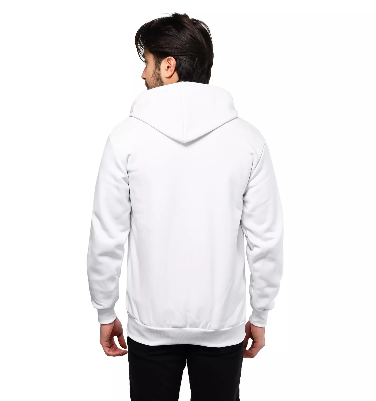 White men hooded sweatshirt chizitobekhar 1 سویشرت کلاهدار مردانه سفید | چیزیتو بخر