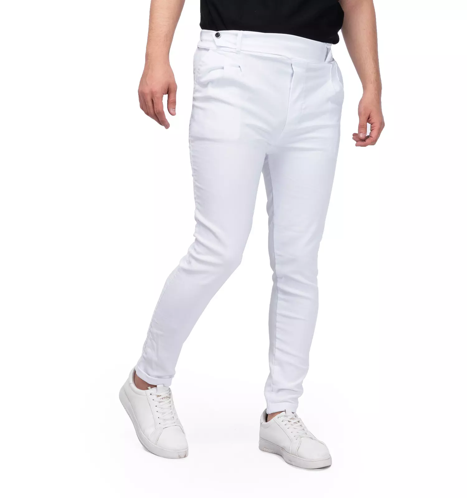 White men pocket pants chizitobekhar 0 شلوار جذب پاکتی مردانه سفید | چیزیتو بخر